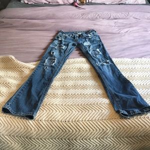 Distressed Jeans